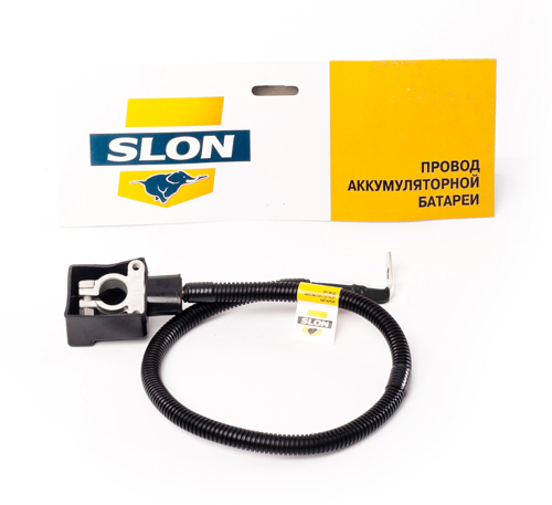 SLON Провод АКБ (+) 11184-3724070 (Калина)