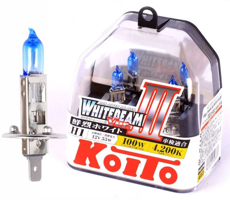 KOITO H1 55W Whitebeam, комплект 2 шт.