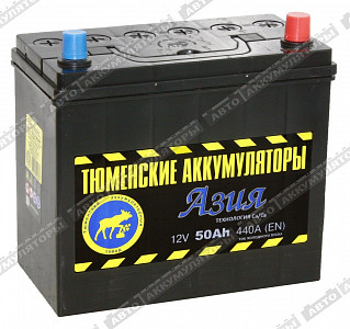 Автомобильный аккумулятор 6СТ-50.0LR Азия - фото