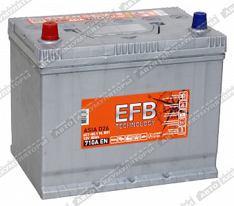 Автомобильный аккумулятор Asia EFB 6СТ-80.1 VL (D26FR) - фото