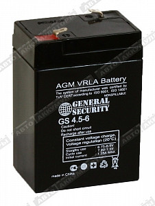 Тяговый аккумулятор GS 4.5-6 - фото