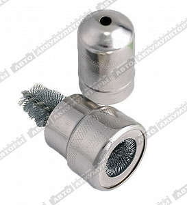 Автоаксессуар Щетка для очистки клемм (КЛ-101) - фото Автоаксессуар Щетка для очистки клемм (КЛ-101) - фото