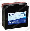 Мотоаккумулятор Exide ET14B-BS (YT14B-BS)