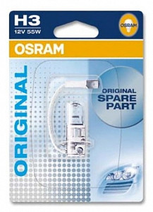 Автолапма H3 12V-55W  блистер - фото  Автолапма H3 12V-55W  блистер - фото