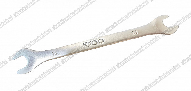 Автоинструмент K700 Ключ рожковый 10х13 - фото Автоинструмент K700 Ключ рожковый 10х13 - фото