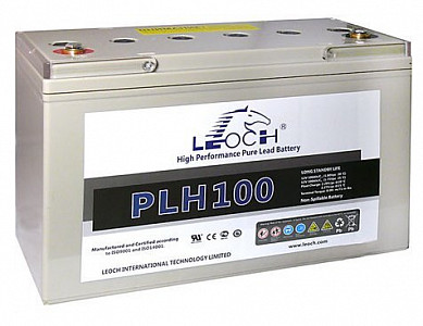 Тяговый аккумулятор PLH 12100 - фото