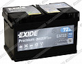 Аккумулятор Exide Premium EA722 (низкий)