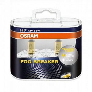 Автолапма H7 12V-55W FOG BREAKER Duo-Box (2шт) - фото 