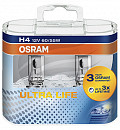 Osram H4 12V-60/55W Ultra Life Duo-Box (2шт)