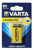 Элемент питания Varta SuperLife 6F22 Крона 9V BL1