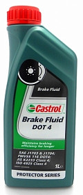 Тормозная жидкость Castrol Brake Fluid DOT 4 1л. Тормозная жидкость Castrol Brake Fluid DOT 4 1л.